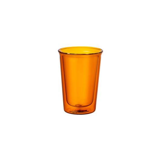 CAST AMBER double wall glass 290ml