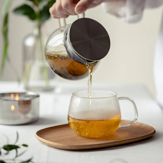 UNITEA cup & tray 210mm willow