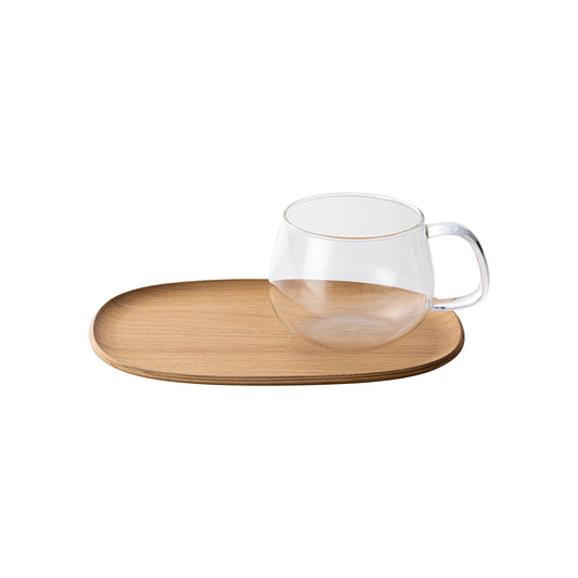 UNITEA cup & tray 210mm willow