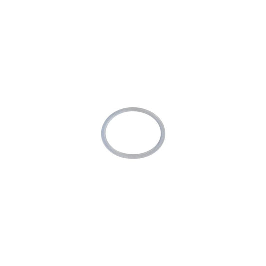 Gray circle on a white background